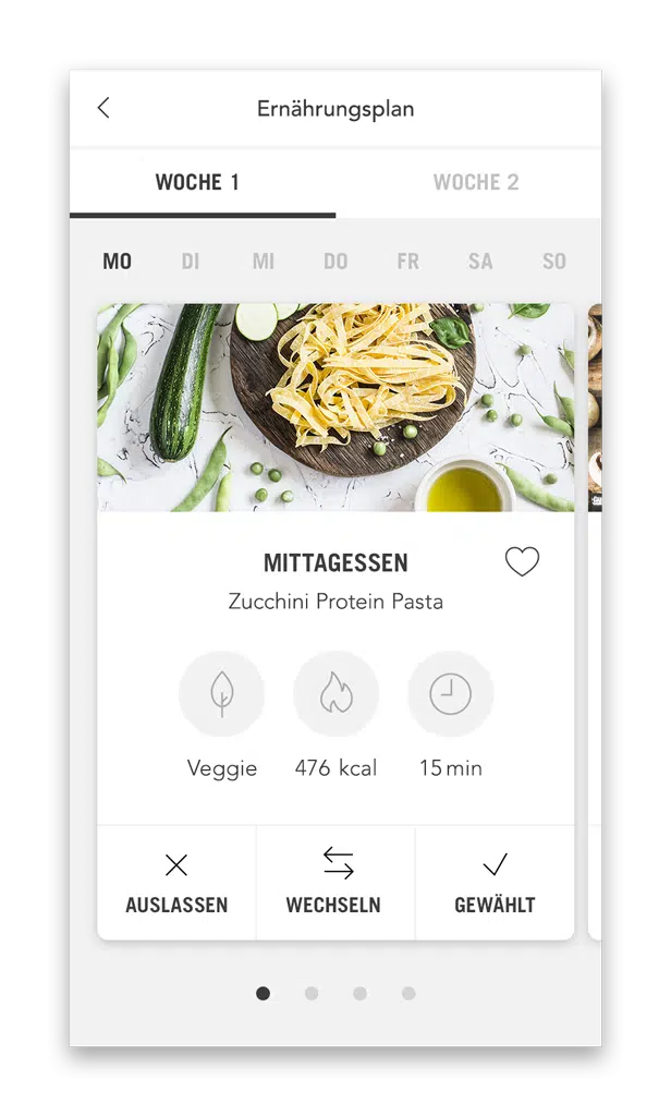 Crossfit Rodgau Ernährungs-App Screenshot mit 10.000+ Rezepten
